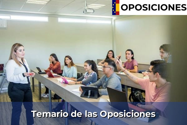 Temario de las Oposiciones